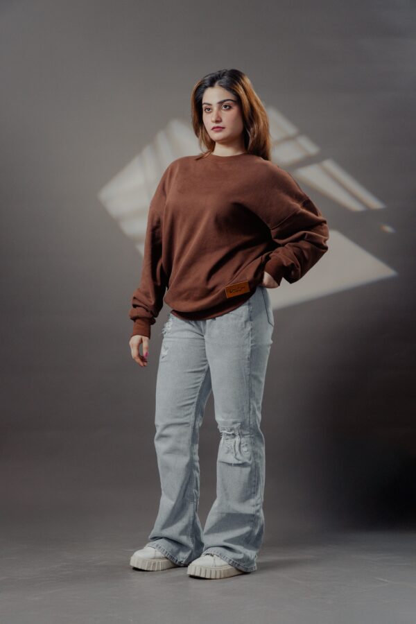 BROWN SWEATSHIRT - Image 3